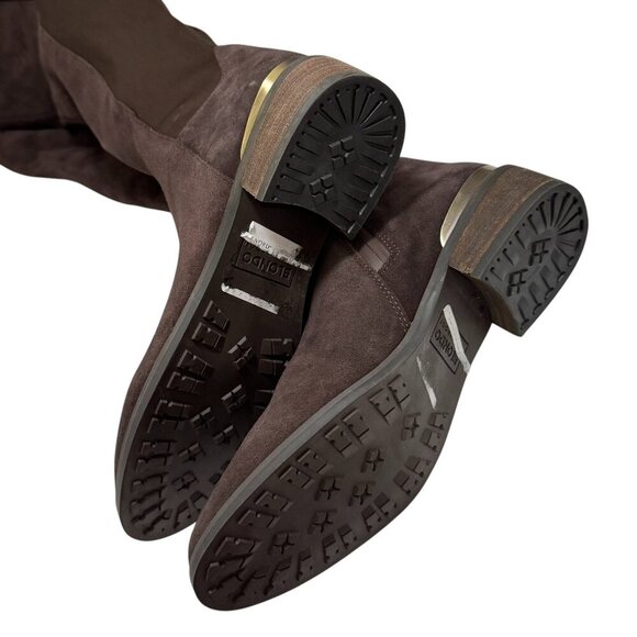 NEW Blondo Valina Boot Over The Knee Waterproof Java Brown Suede Size 7 - Picture 7 of 8